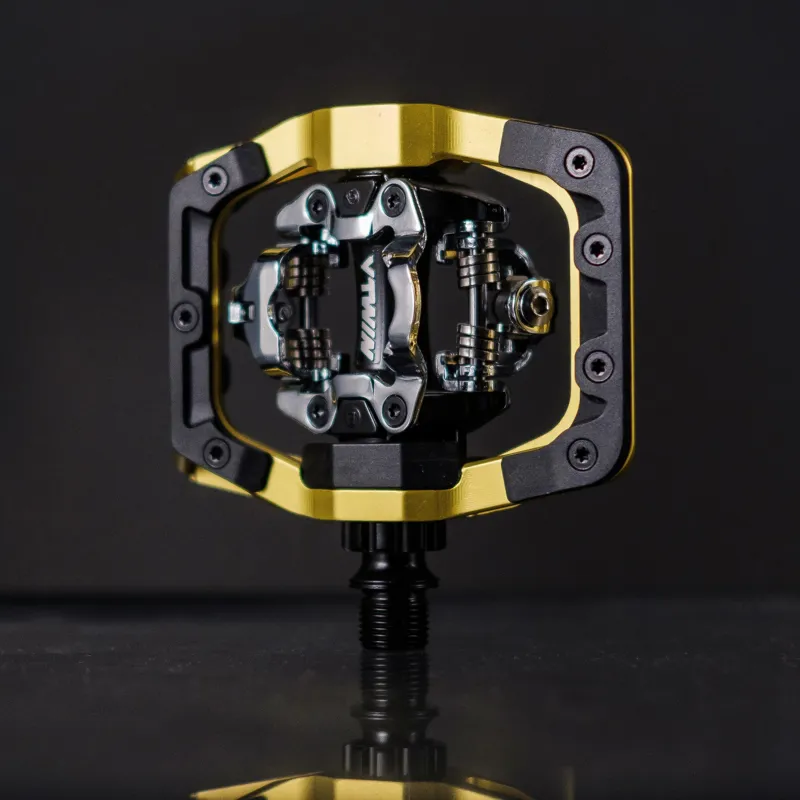 DMR V-Twin Pedals in Yellow-2